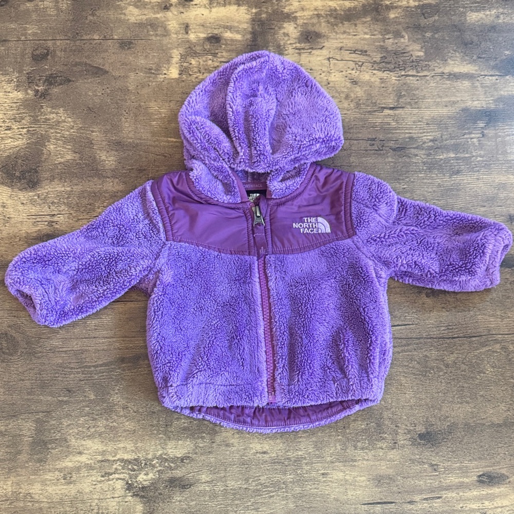 The North Infants Purple Fleece Jacket